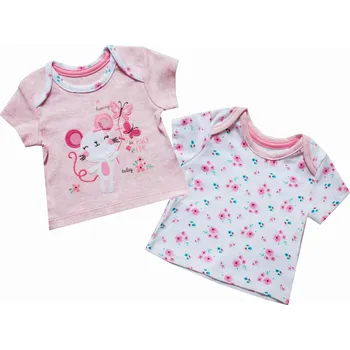 early days Kojenecké tričko dívčí sada 2 kusy Velikost: 74