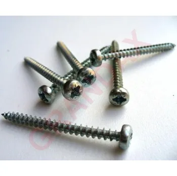 Vrut Vrut do dřeva, půlkulatá hlava UNI, PZ2 4,5x60mm ZB