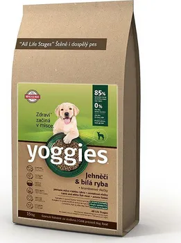 Krmivo pro psa Yoggies Mini jehněčí/bílá ryba
