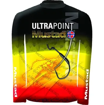 Pánské tričko Mustad Tričko Žluté Velikost XL