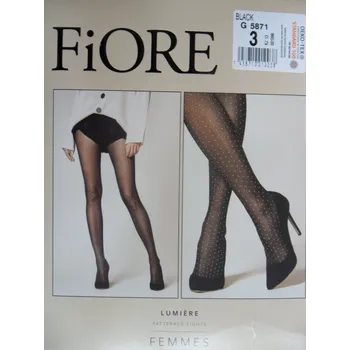 Dámské punčochy Punčochové kalhoty 20den Fiore LUMIÉRE black-černé