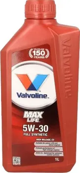 Motorový olej Valvoline Max Life C3 5W-30