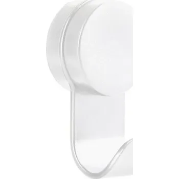 Háček SINGLE, bílý - ZONE DENMARK (Háček Puck Hook single White - ZONE DENMARK)