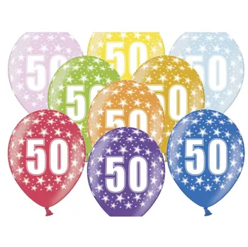 Partydeco Metalic mix 50 narozeniny 50…