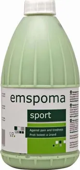 Masážní přípravek Emspoma Speciál zelená masážní emulze 950 g