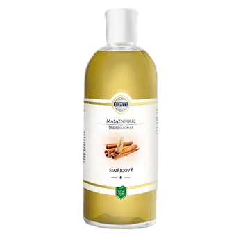 Topvet Skořicový masážní olej 500 ml