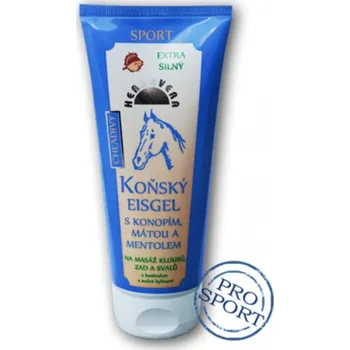 Masážní přípravek Herbavera koňský eisgel máta a mentol 200 ml