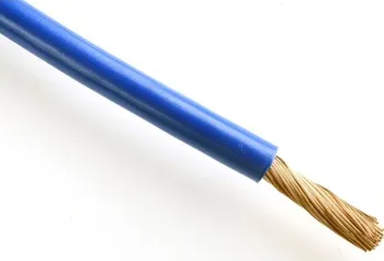 Průmyslový kabel CYA 4 H07V-K tmavě modrý