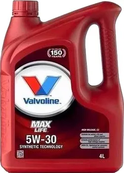 Motorový olej Valvoline Max Life C3 5W-30