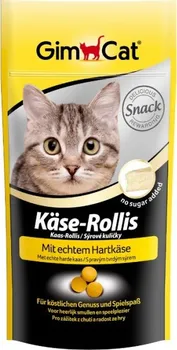 Pamlsek pro kočku Gimcat Kase-Rollis Sýrové kuličky 40 g