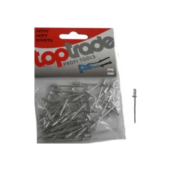 Dílna TOPTRADE nýty hliníkové, balení 50 ks, 3,2 x 10 mm 601222