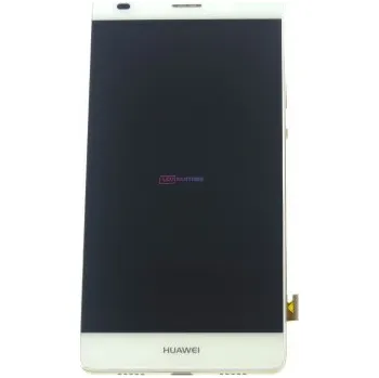 Huawei P8 Lite lcd displej + dotyková deska + přední kryt bílý