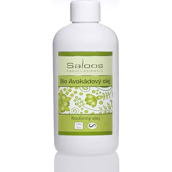 Masážní přípravek Saloos Bio Avokádový rostlinný olej 500 ml