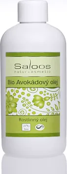 Masážní přípravek Saloos Bio Avokádový rostlinný olej 500 ml