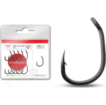 Rybářský háček Delphin HKD Riger tefcon 8/10+1 ks