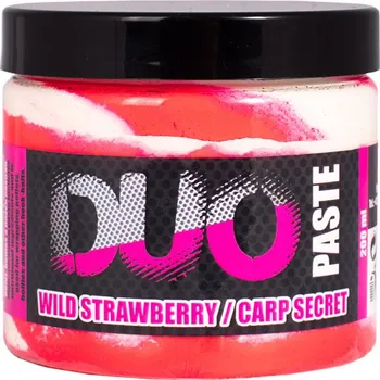 Návnadová pasta a těsto LK Baits DUO X-Tra Paste Wild Strawberry/Carp Secret 200ml