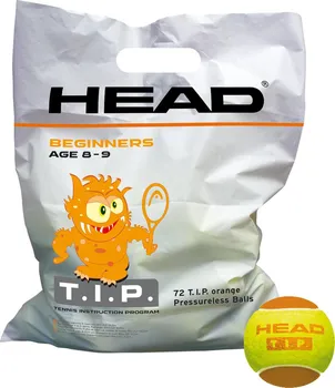 Tenisový míč HEAD T.I.P. Orange 72 ks