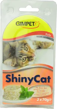 Krmivo pro kočku Gimborn Gimpet ShinyCat konzerva kuře 2 x 70 g