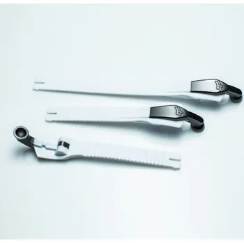 Moto obuv Fox Comp 8 Strap/Buckle Kit white