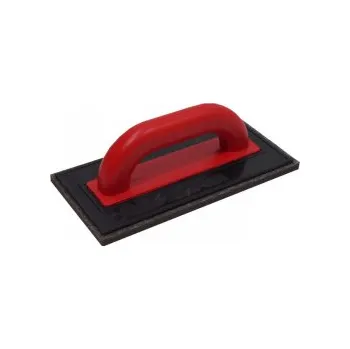 Zdenické nářadí TOPTRADE hladítko ABS, plsť hnědá, 220 x 135 x 8 mm 105108