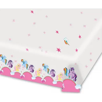 Amscan Plastový párty ubrus 1,2 x 1,8 cm, bílý/My Little Pony