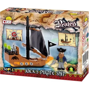 Stavebnice COBI COBI Piráti 6019 Jackova pirátská loď