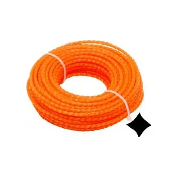 Struna do sekačky TOPTRADE struna do sekačky, plastová, průřez spirála, 2 mm x 15 m 307045 AKCE