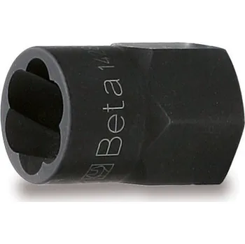 HLAVICE 1/2'' NA ŠROUBOVÁNÍ POŠKOZENÝCH MATIC-MODEL 1428 22MM (Vytahovák na poškozené matice se čtyřhranným adaptérem)