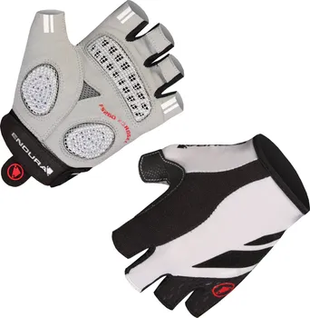 Cyklistické rukavice Endura FS260 Pro Aerogel II rukavice bílé