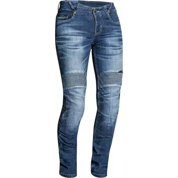 Moto kalhoty DENERYS 3013 - dámské modré kevlarové jeans moto kalhoty IXON - S
