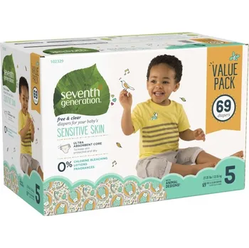 jednorázová plena Recenze Seventh Generation Maxi 5 69 ks