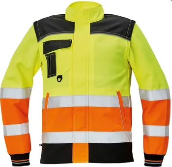 pracovní bunda CERVA Knoxfield Hi-Vis reflexní blůza žlutá/oranžová