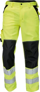 montérky Červa Knoxfield Hi-Vis žluté reflexní kalhoty do pasu