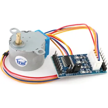 Elektronická stavebnice HWKITCHEN Krokový motorek 28BYJ-48 + driver