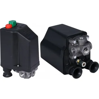vypínač NE-MA tlakový spínač 400V 1x 3/8" + 3x 1/4", 6,3-10A, 11 bar - 9063148