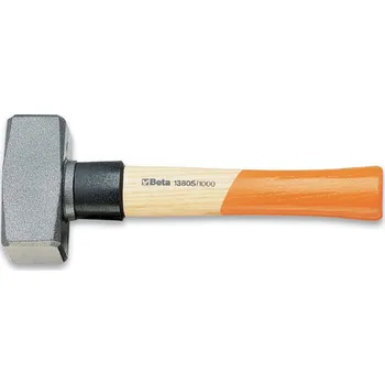 Kladivo KLADIVO KAMENICKÉ-MODEL 1380S1500 1500G (Kamenické kladivo s ochrannou manžetou, dřevěné násady)
