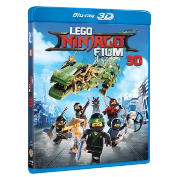 Blu-ray film Blu-ray Lego Ninjago Film 3D + 2D (2017) 2 disky