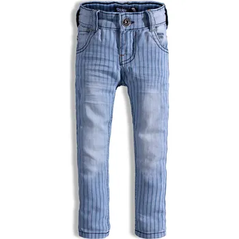 Dětské kalhoty DIRKJE PROUŽKY modré Velikost: 86