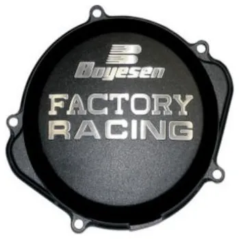 Motodoplněk Spojkové víko BOYESEN HONDA CRF 450R 2002-2008 ČERNÉ