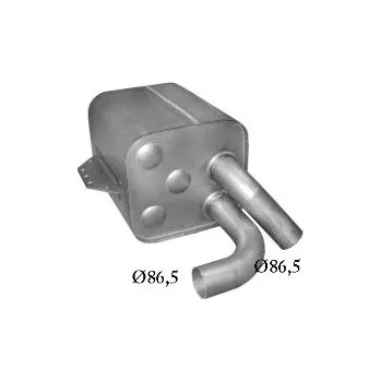 Tlumič výfuku Tlumič výfuku MERCEDES ATEGO 2 (PR 69.69-5)