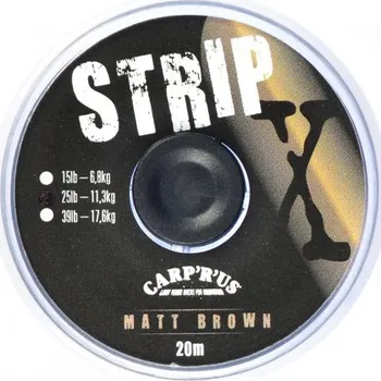 Carp R Us Strip-X Matt Brown 25 lb 20 m