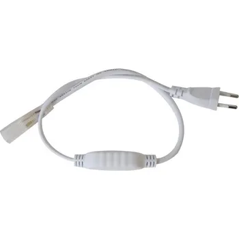 LED páska Flexo šňůra PVC pro LED pásek 3528, 230V, 0.5m