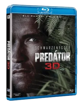 blu-ray film Blu-ray Predátor 3D + 2D (1987) 2 disky