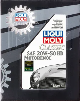 Motorový olej Liqui Moly Classic 20W-50 HD