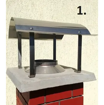 Komín Napoleon 80x105cm, nerez tl. 0,8mm