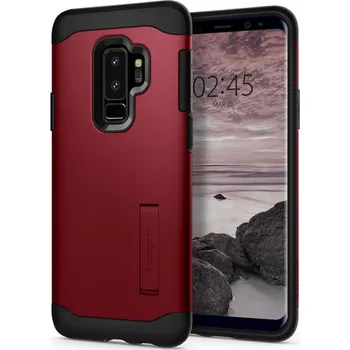 Pouzdro na mobilní telefon Spigen Slim Armor pro Samsung Galaxy S9 Plus Merlot Red