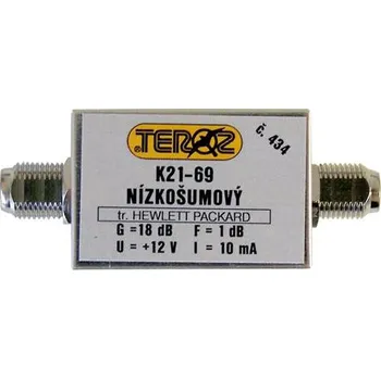 Anténní zesilovač Anténní zesilovač UHF 18dB F-F Teroz