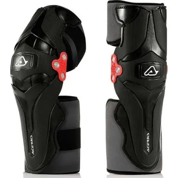 Chránič kolene Chrániče kolen ACERBIS X-STRONG KNEE černá/červená (Kolenní chrániče)