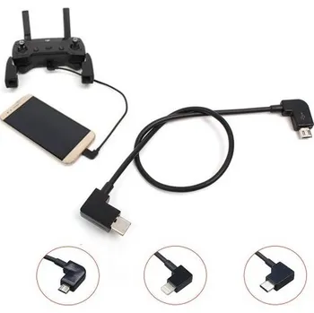 Dron SunnyLife Propojovací kabel OTG pro DJI SPARK a dálkový ovladač Typ: Lightning 30cm