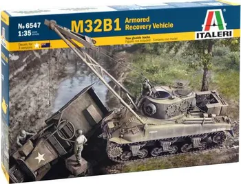 Plastikový model Italeri M32B1 Armored Recovery Vehicle 1:35
